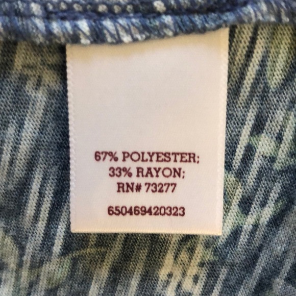 AUTHENTIC AMERICANS HERITAGE cold shoulder top - Picture 6 of 6